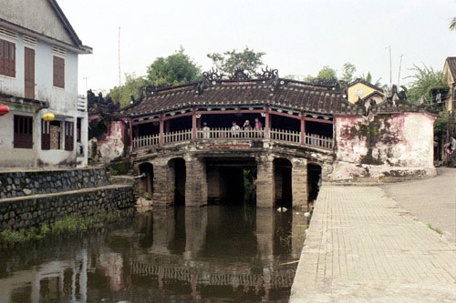 Japanese covered bridge