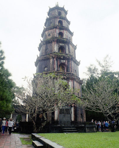 Temple by the river