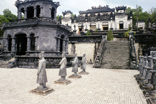 one of the tomb sites